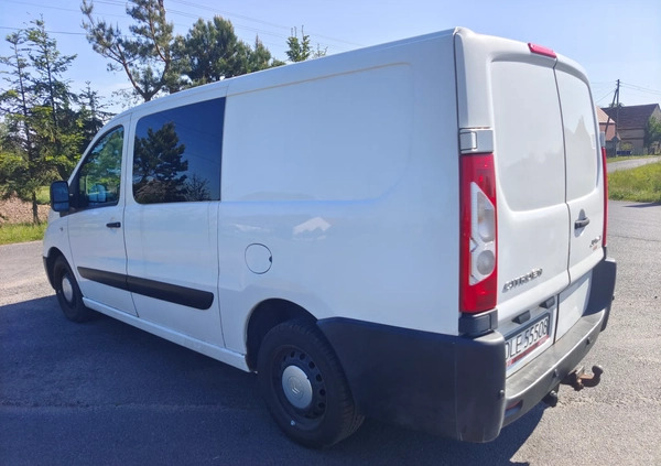 Citroen Jumpy Combi cena 20999 przebieg: 207000, rok produkcji 2009 z Chojnów małe 92